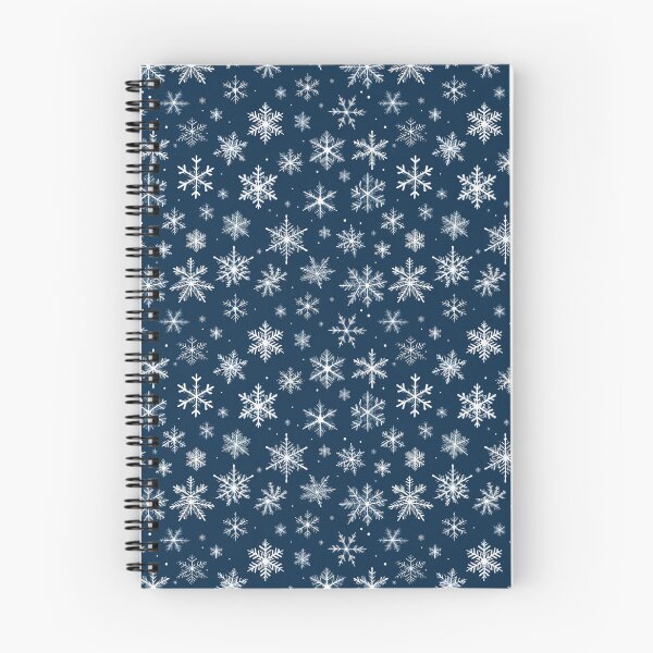 Item preview, seamless minimalist Snowflake winter pattern designed and sold by brandingpro.