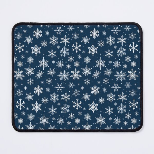 Item preview, seamless minimalist Snowflake winter pattern designed and sold by brandingpro.