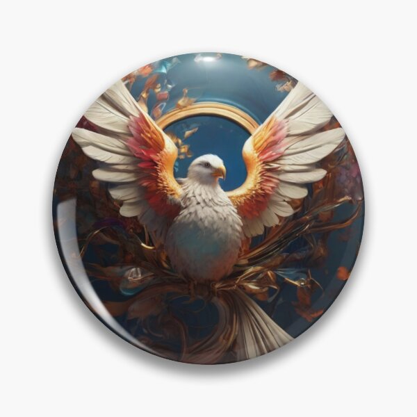 Item preview,  White dove immersed in colorful flowers. designed and sold by KilianSzmid.