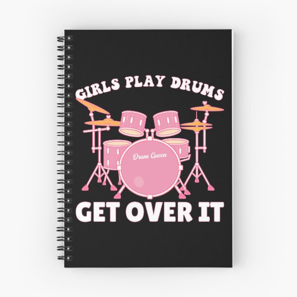 Item preview, Girls play drums get over it designed and sold by T&C Finesse.