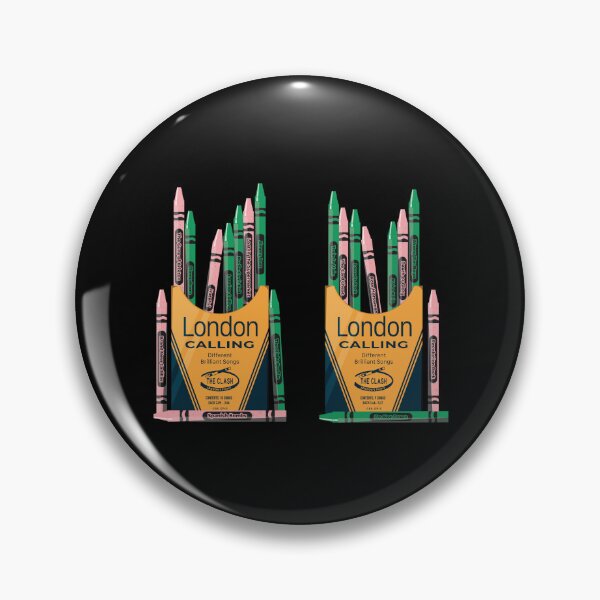Item preview, London Calling Punk Album Crayons designed and sold by Lick-Design.