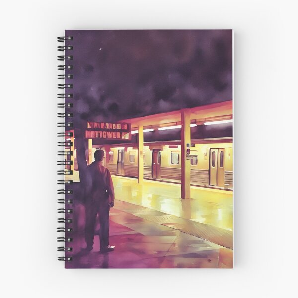 Item preview, Late Night Commute designed and sold by RCWatercolours.