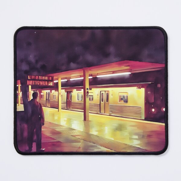 Item preview, Late Night Commute designed and sold by RCWatercolours.