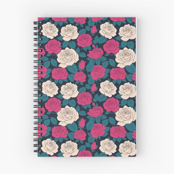 Item preview, Seamless minimalist rose flower pattern designed and sold by brandingpro.