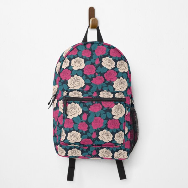 Item preview, Seamless minimalist rose flower pattern designed and sold by brandingpro.