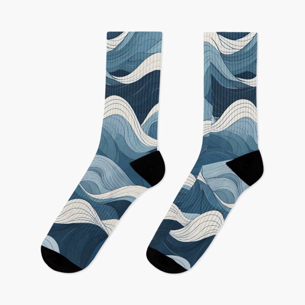 Item preview, Japanese waves designed and sold by IvernTree.