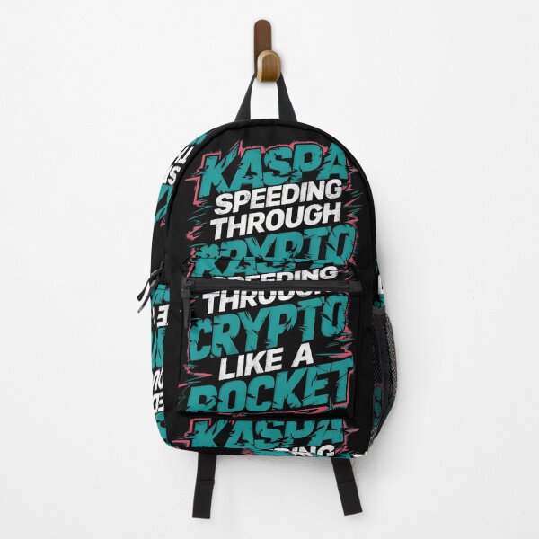 Item preview, Kaspa Speeding Through Crypto Like A Rocket designed and sold by RadDeck.