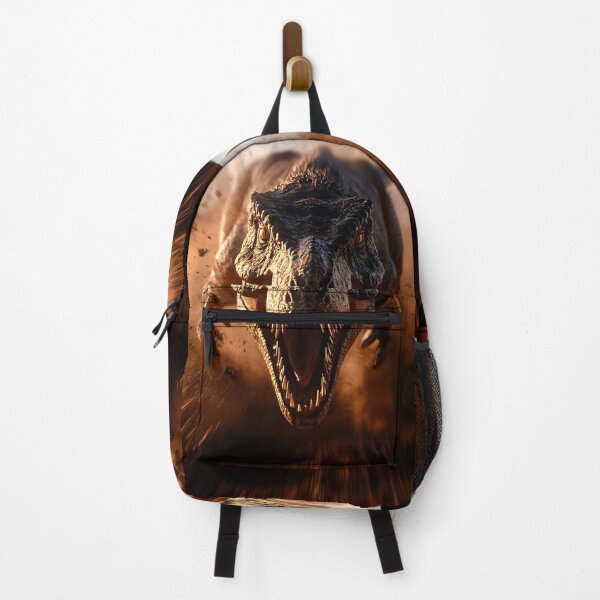 Item preview, Relentless Roar: The T-Rex in Full Pursuit designed and sold by AI-Only Creations.