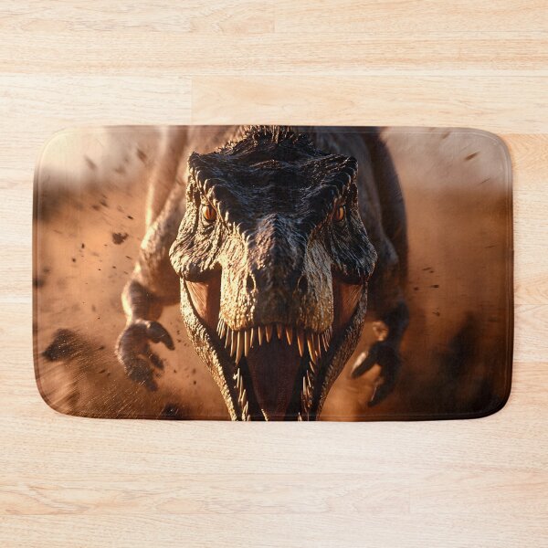Item preview, Relentless Roar: The T-Rex in Full Pursuit designed and sold by AI-Only Creations.