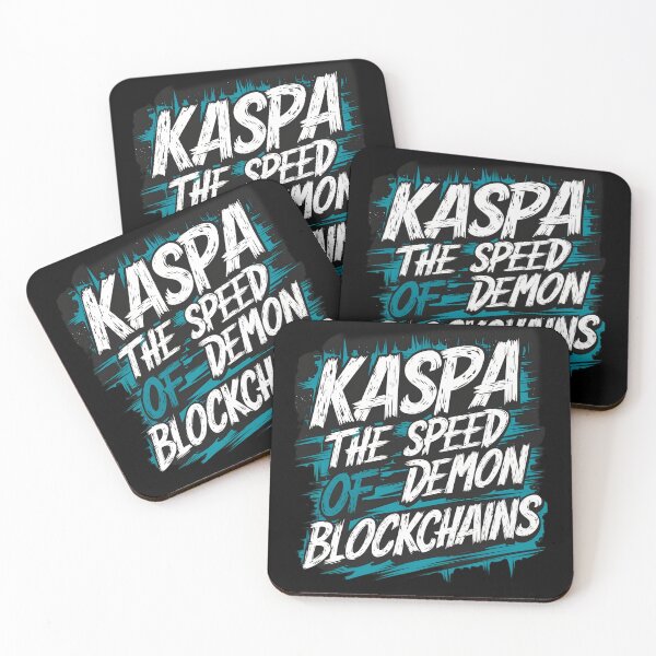 Item preview, Kaspa The Speed Of Demon Blockchains designed and sold by RadDeck.