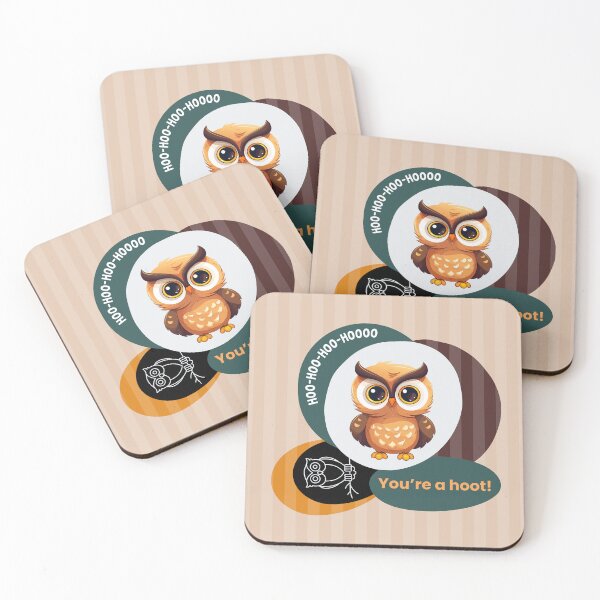 Item preview, Cute OWL "hoo-hoo-hoo-hooo" designed and sold by CHANCHANAI.