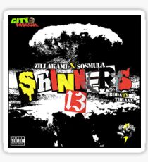 ZillaKami and Sosmula Shinners 13 Sticker