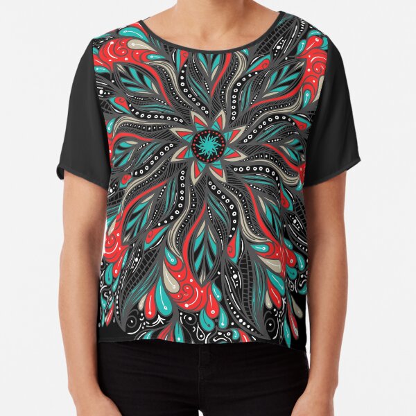 Mandala Flowers Blusa