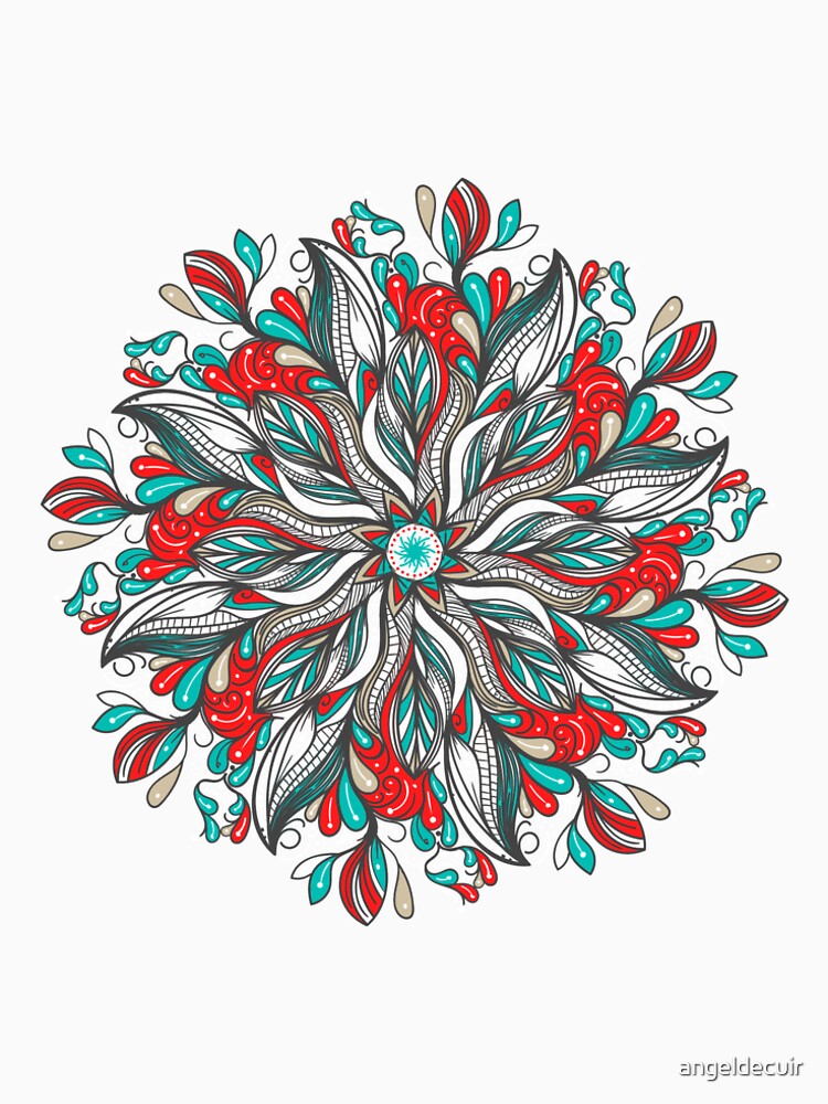 Mandala Flowers de angeldecuir