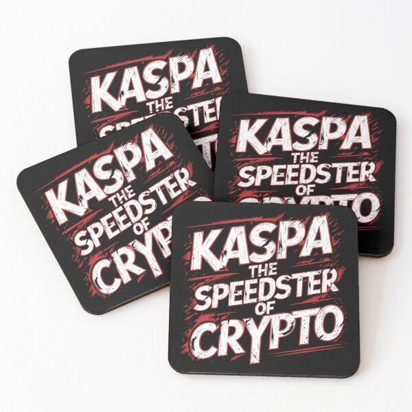 Item preview, Kaspa The Speedster Of Crypto designed and sold by RadDeck.