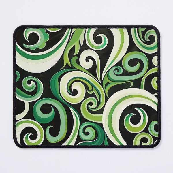 Item preview, New Zealand Māori Paua Koru Pattern Design Art designed and sold by GrinGalore.