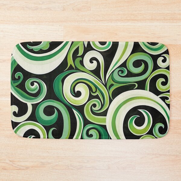 Item preview, New Zealand Māori Paua Koru Pattern Design Art designed and sold by GrinGalore.