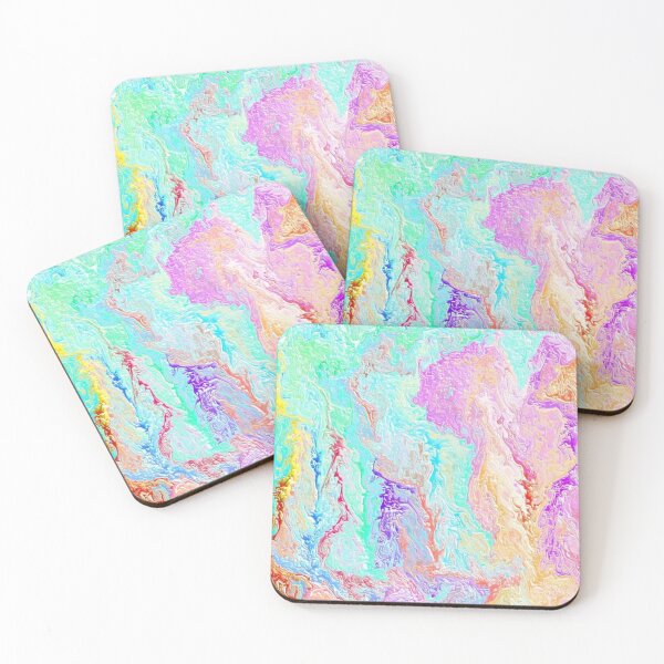 Item preview, Colourful Abstract Art Print designed and sold by larissa-myrie.