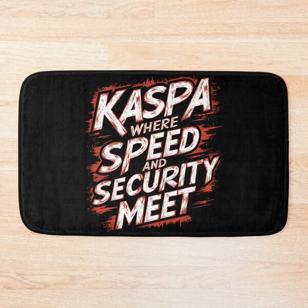 Item preview, Kaspa Where Speed And Security Meet designed and sold by RadDeck.