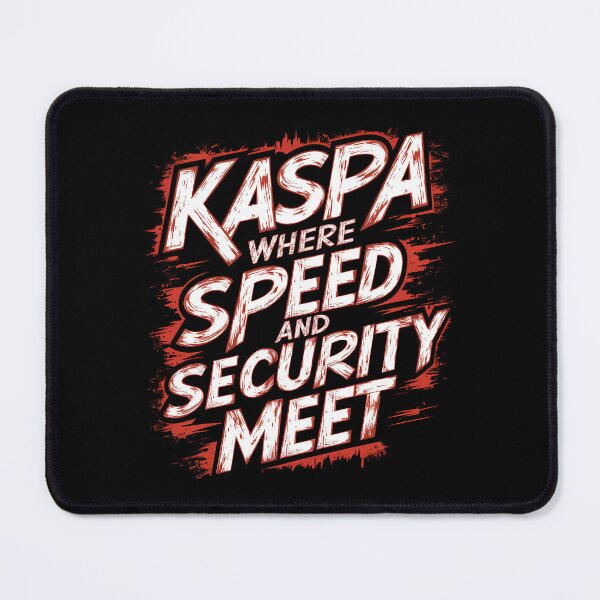 Item preview, Kaspa Where Speed And Security Meet designed and sold by RadDeck.