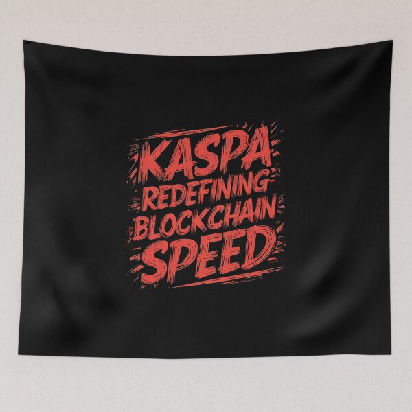Item preview, Kaspa redefine la velocidad de la cadena de bloques designed and sold by RadDeck.
