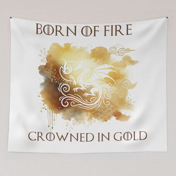 Item preview, Sunfyre's Golden Reign - Born of Fire designed and sold by Bryanpena98.