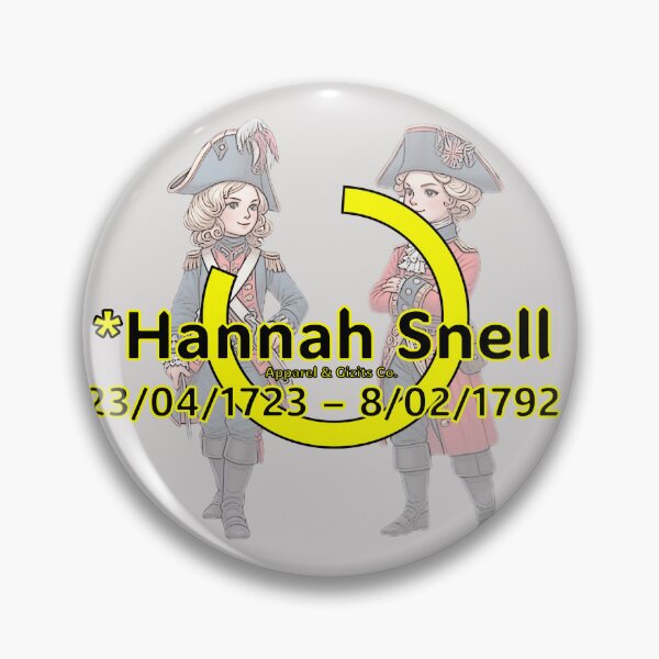 Item preview, Hannah Snell designed and sold by Buckers Apparel & Gizits.