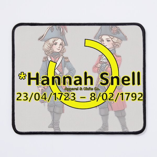 Item preview, Hannah Snell designed and sold by Buckers Apparel & Gizits.