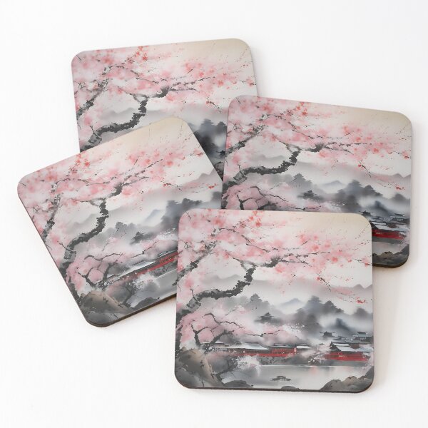 Item preview, Japanese Sumi e Landscape designed and sold by Tamas Das.