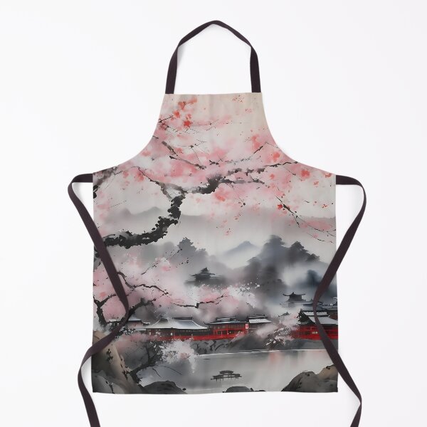 Item preview, Japanese Sumi e Landscape designed and sold by Tamas Das.
