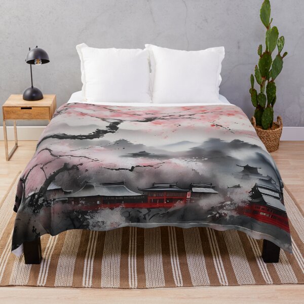 Item preview, Japanese Sumi e Landscape designed and sold by Tamas Das.