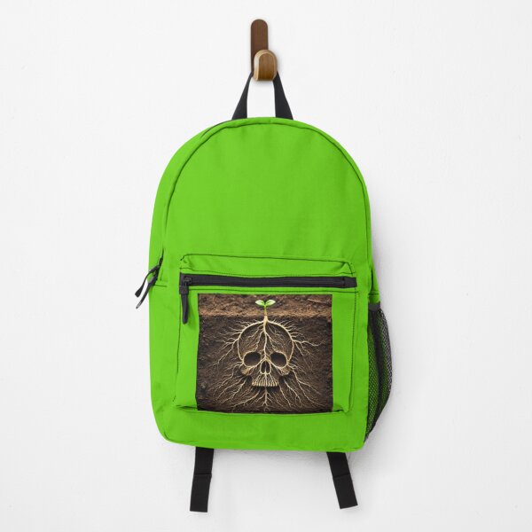 Item preview, Small Green Plant with Skull-Shaped Roots designed and sold by Blink Art Studio.