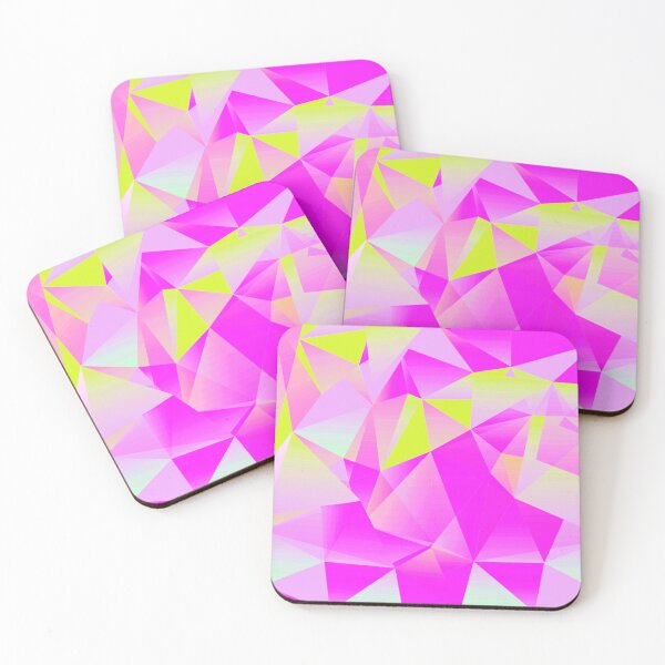 Item preview, Colourful Abstract Art Print, Yellow, Pink and White designed and sold by larissa-myrie.