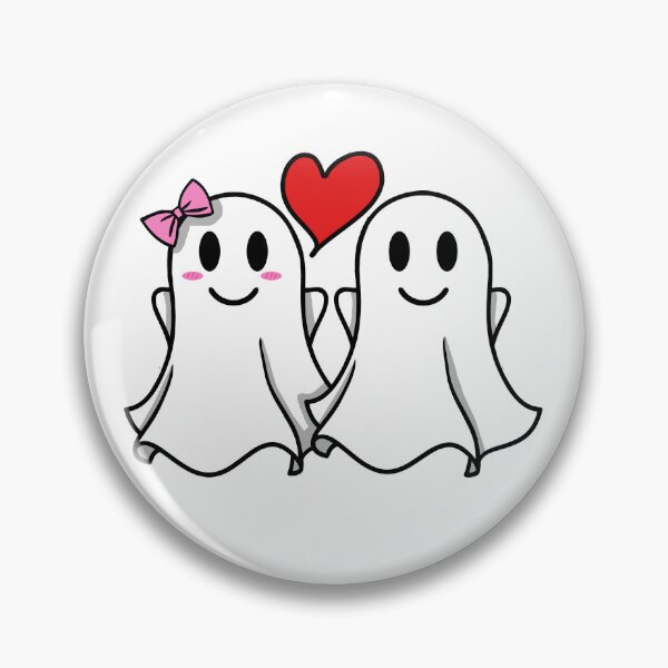 Item preview, Funny Ghost Cute Love Happy Halloween Boo Boosheet Spooky Ghost designed and sold by BBBLClo.