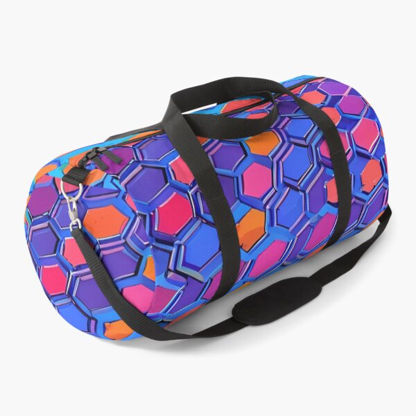 Item preview, Vibrant Hexagonal Dimensions designed and sold by FocusedArt.