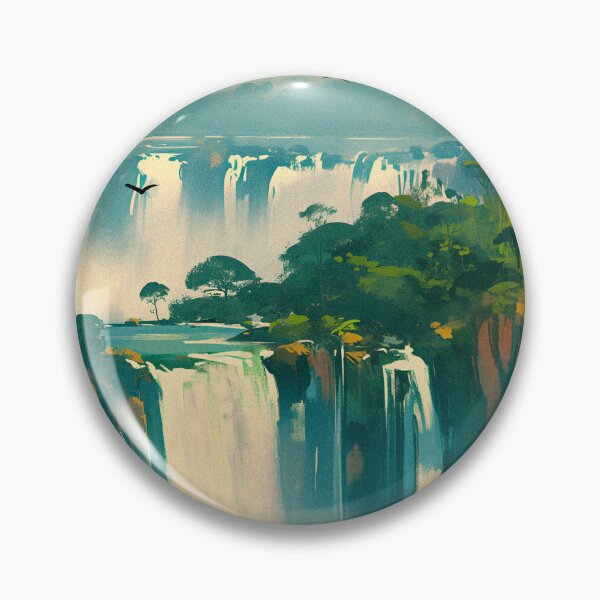 Item preview, World Wonders - Iguazu Falls designed and sold by ChillinTurtles.