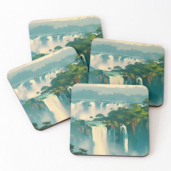 Item preview, World Wonders - Iguazu Falls designed and sold by ChillinTurtles.