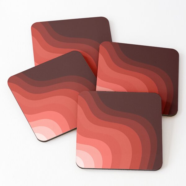 Item preview, Red Waves  designed and sold by The Queer Designer.