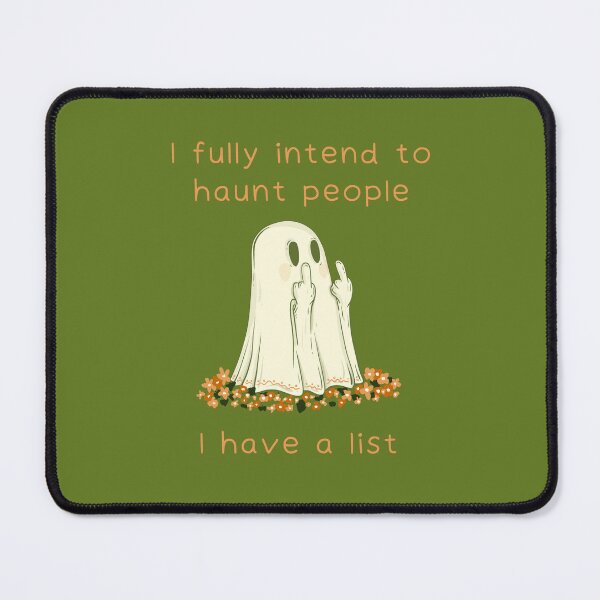Item preview, Cute Ghost - I’ll Be Haunting People designed and sold by Jess.a.creates.