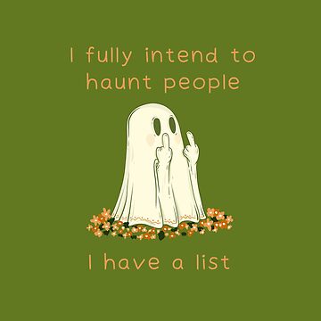 Artwork thumbnail, Cute Ghost - I’ll Be Haunting People by Jess.a.creates