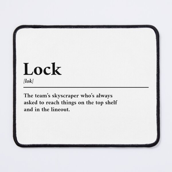 Item preview, Lock funny dictionary definition designed and sold by Scrum-Style.