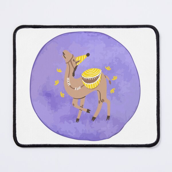 Item preview, Lovely camel in a purple circle designed and sold by SWAR89.