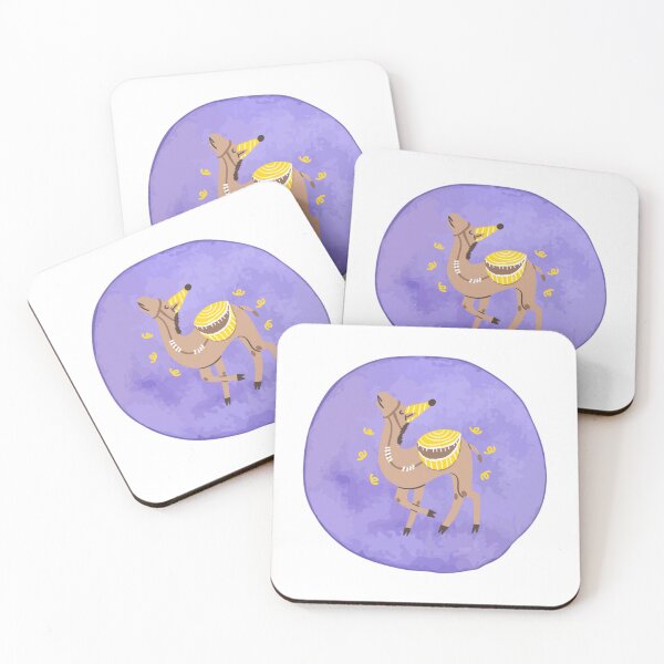 Item preview, Lovely camel in a purple circle  designed and sold by SWAR89.