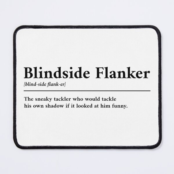 Item preview, Blindside Flanker funny dictionary definition designed and sold by Scrum-Style.
