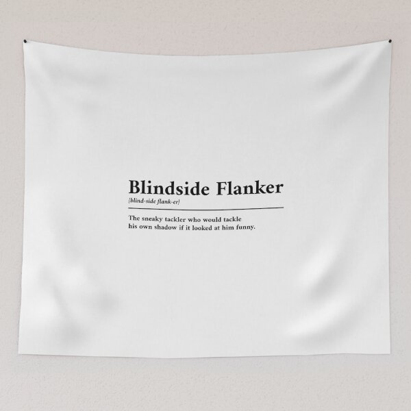 Item preview, Blindside Flanker funny dictionary definition designed and sold by Scrum-Style.