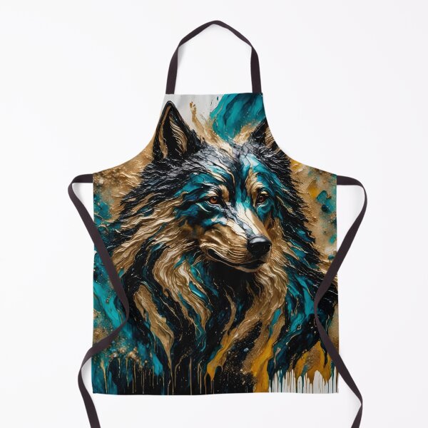 Artikelvorschau, Abstrakte Wolfskunst (13) entworfen und verkauft von JJArtCreations.