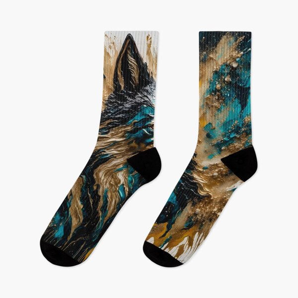 Item preview, Abstract Wolf Art (13) designed and sold by JJArtCreations.