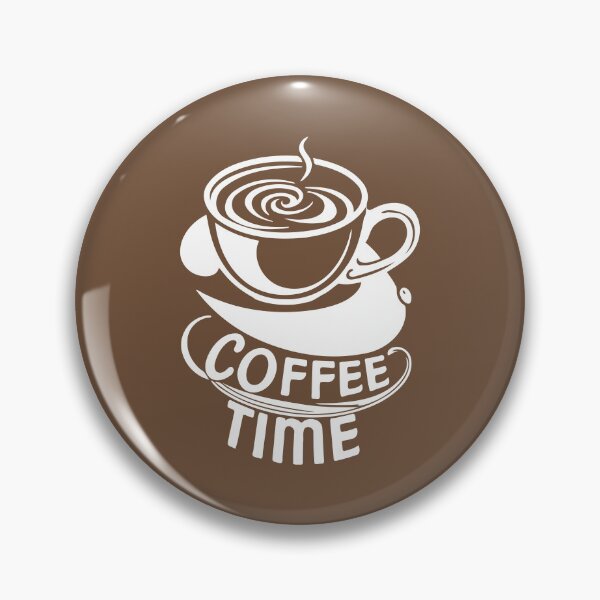 Item preview, Coffee Cup with a text "Coffee Time". White Print. designed and sold by twisted-dot.