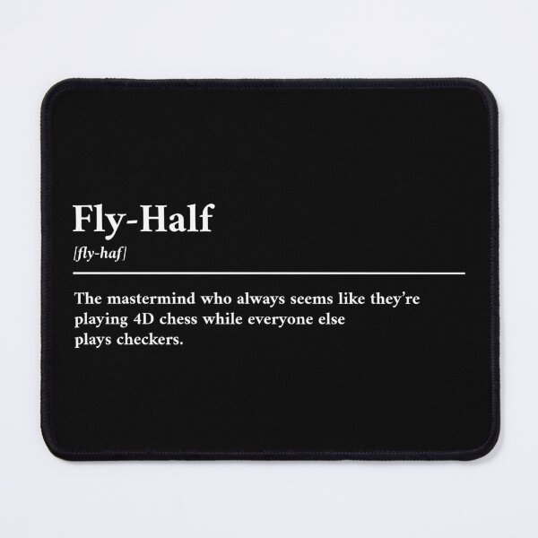Item preview, Fly-Half funny dictionary definition designed and sold by Scrum-Style.