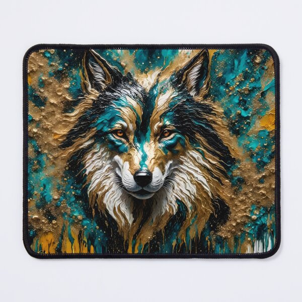 Item preview, Abstract Wolf Art (11) designed and sold by JJArtCreations.
